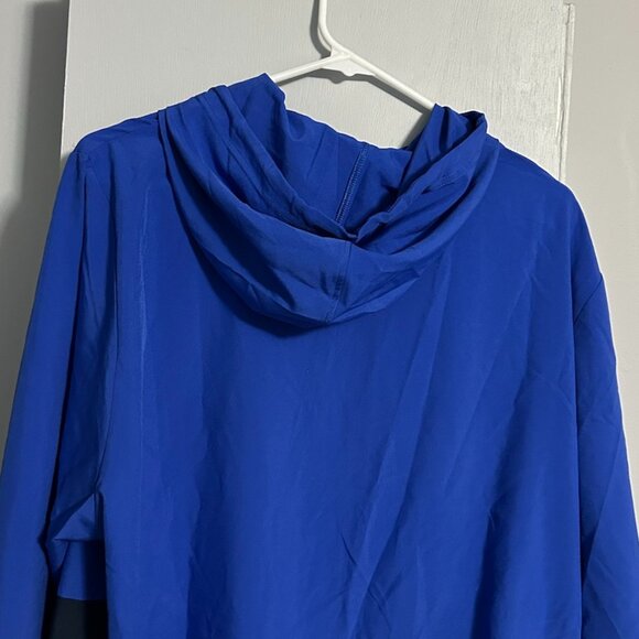 NWT Reebok Full Zip Color Block Windbreaker Jacket Men's L - Picture 6 of 8